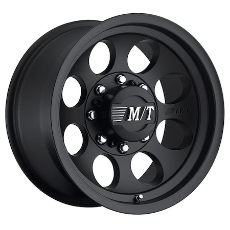 Hands On 17 x 9 in. & 8 x 6.5 in. Classic III Wheel - Black HA3557072